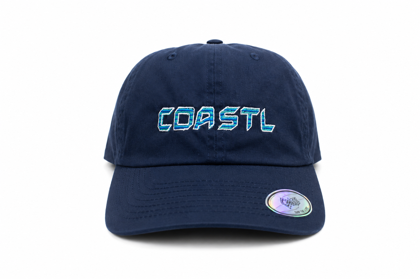COASTL Navy 2 - Tone Blue Baseball Cap